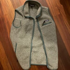 Grey barely worn Patagonia vest